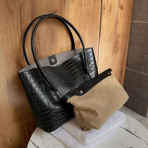 Большие однотонные женские сумки, кожаные женские сумки на плечо, дизайнерские женские сумки-мессенджеры, женские повседневные сумки-тоуты, Sac A Main