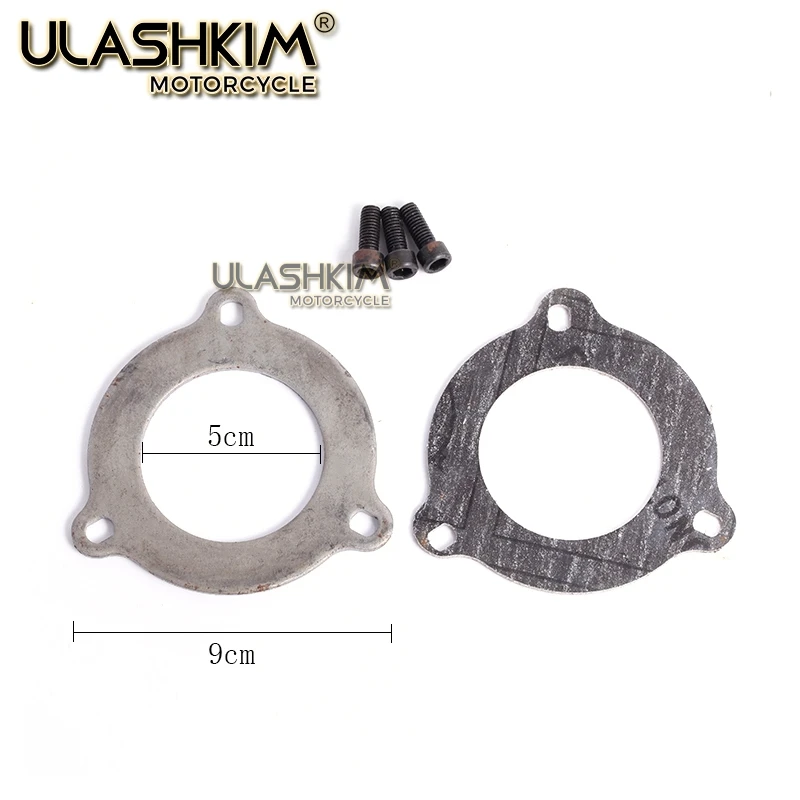 Универсальная выхлопная контактная труба для мотоцикла универсальная прокладка