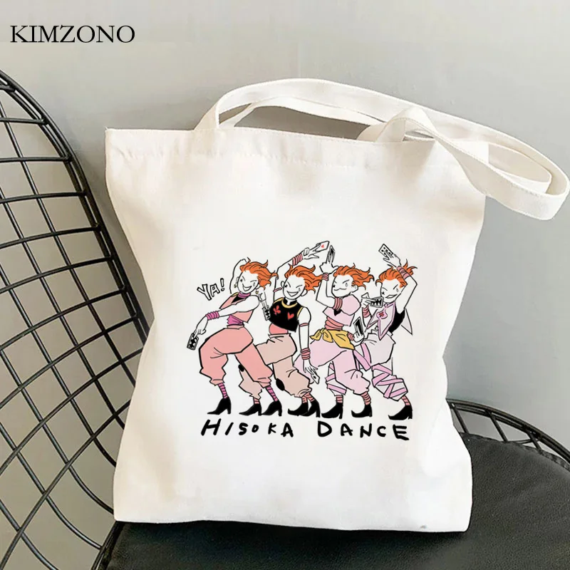 

Hunter x Hunter shopping bag handbag eco tote grocery recycle bag cotton bag reusable ecobag tote foldable sacolas