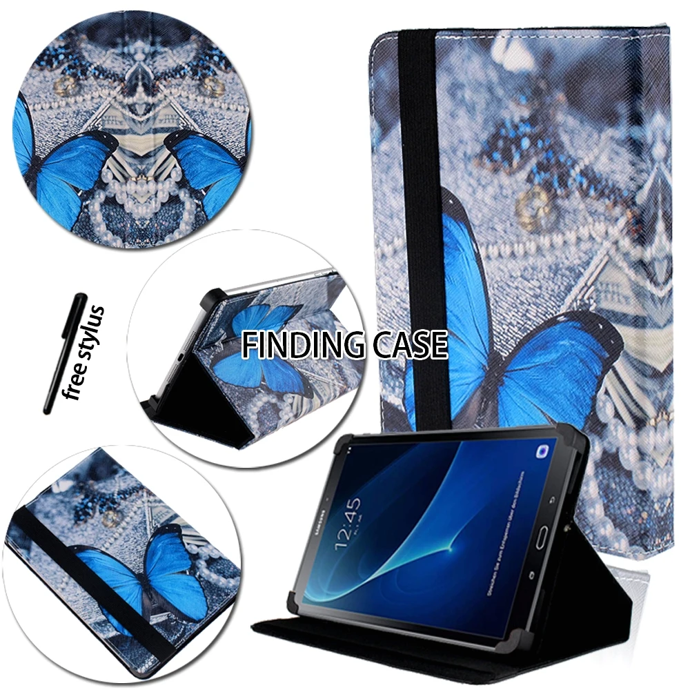 Противоударный кожаный чехол-книжка для планшета Samsung Note 8 0 N5100/Tab A Nook 7 0/Tab Active/Tab Pro