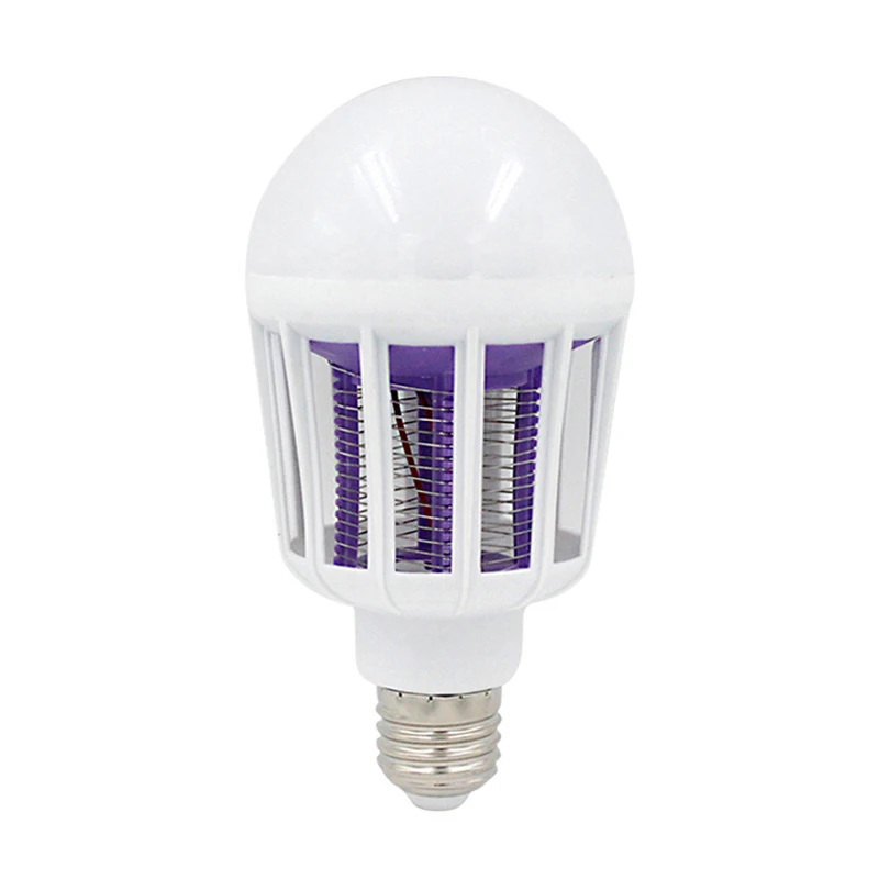 

1pc Electronic Mosquito Killer Lamp E27 9W LED Light Bulbs Home Lighting Bedroom Anti-mosquito Bug Zapper Trap Lamp