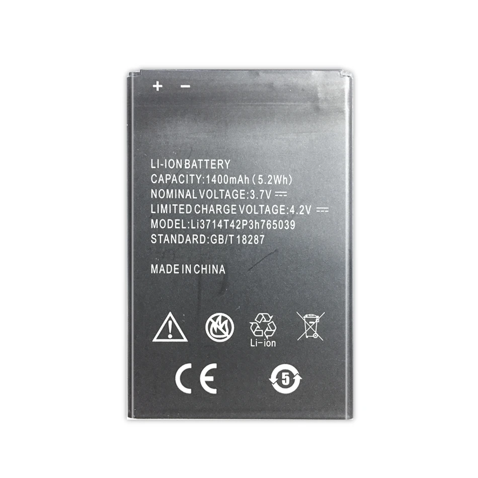 Аккумулятор LI3714T42P3H765039 для ZTE Blade A3 T220 AF3 T221 A5 AF5 сменный аккумулятор большой