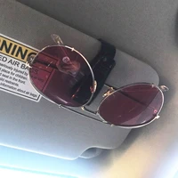 car sun visor sunglasses clip card ticket clip buckle pin box glasses accesso for renault megane 2 3 dusterlogancaptur c6 c8