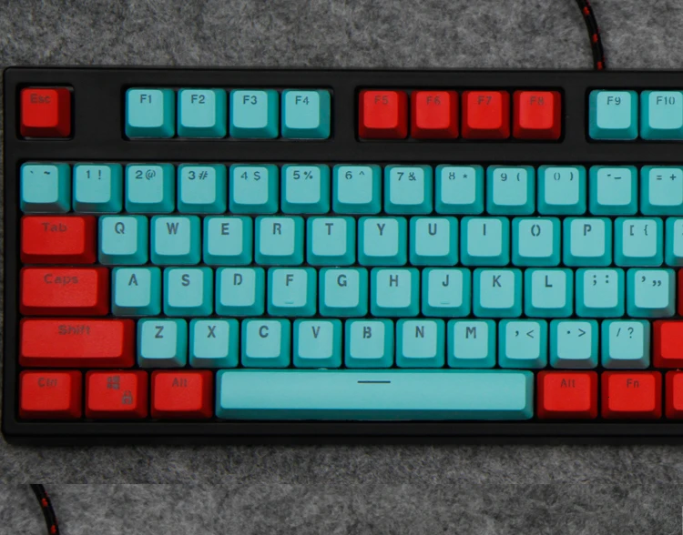 1 комплект ANSI 104 87 Механическая клавиатура PBT с подсветкой ключ колпачок для MX переключатели полупрозрачный ключ крышка s Для EVA Sunshine Dolch queen