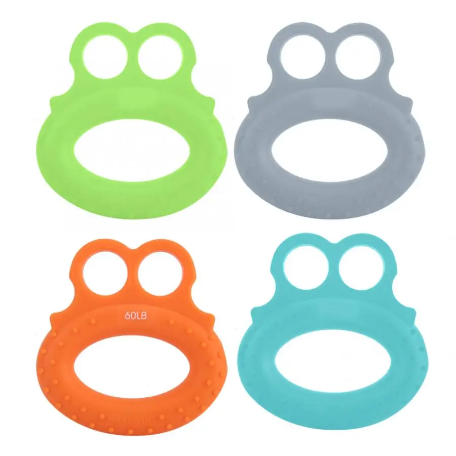 Силиконовая ручка кольцо массаж терапия рука палец силовые упражнения стресс