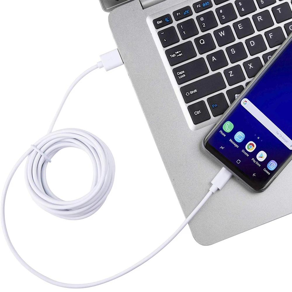 Xnyocn 5M Long USB Type C Cable For Samsung S10 Fast Charging USB-C Type-C Cable For Huawei Xiaomi Mi 9 Oneplus 6t USBC Charger