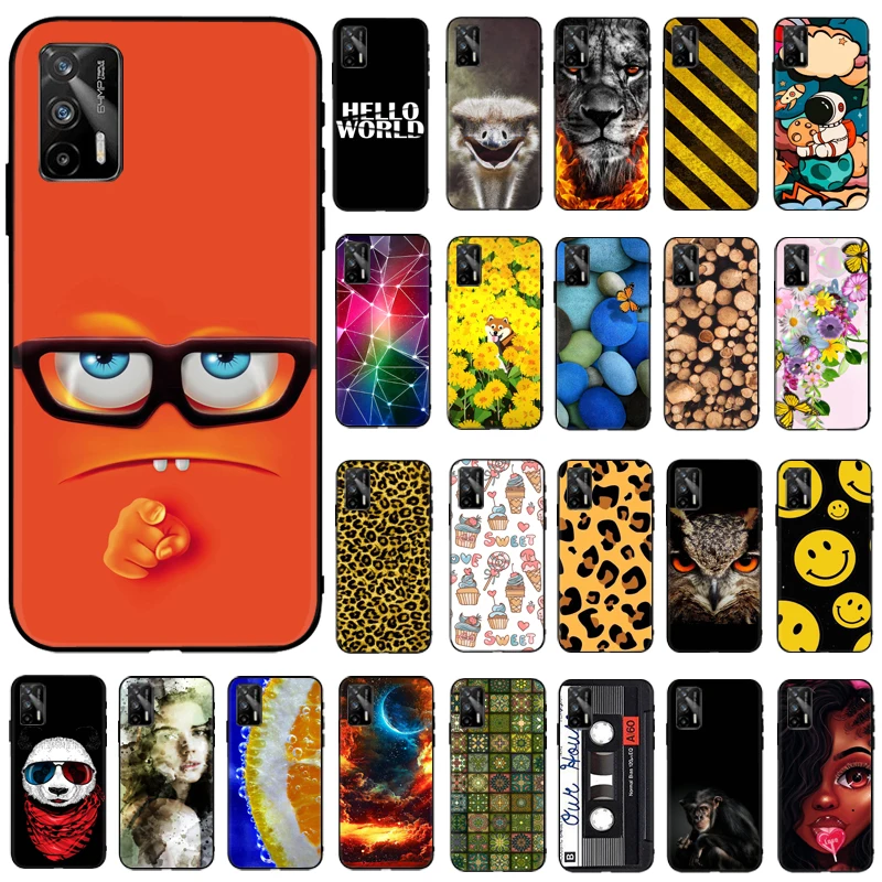 

For OPPO Realme GT 5G Phone Case For Realme GT Neo Case Soft Tpu Silicone Back Cover For Realme GT 5G Neo Ultra-Thin Black