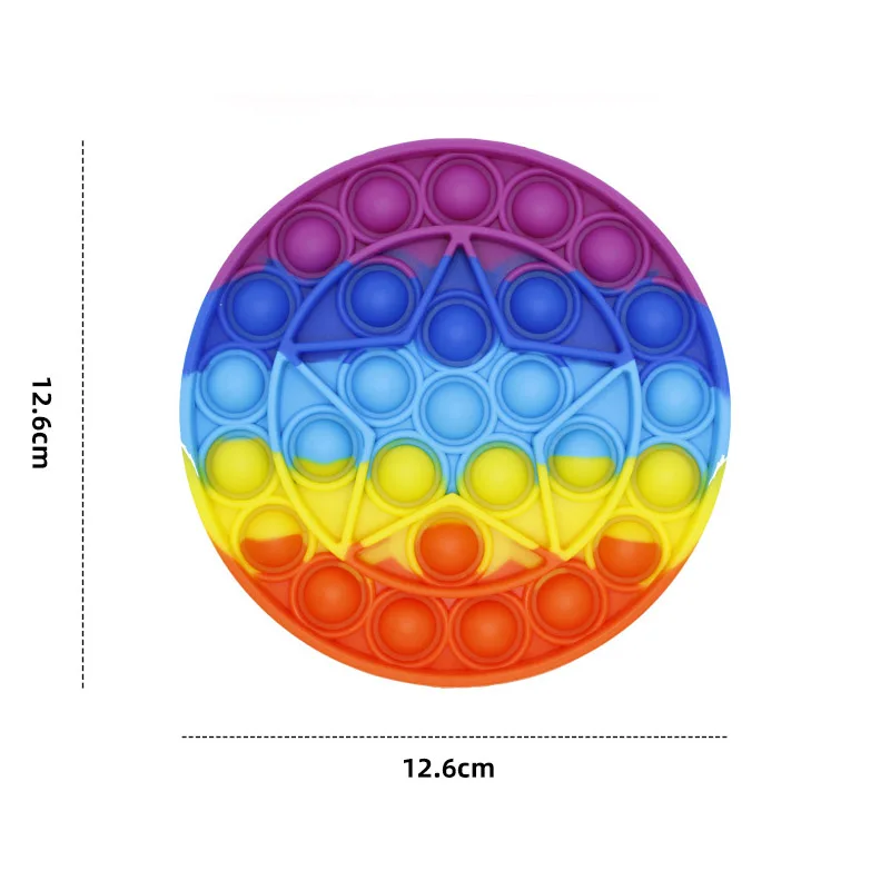 

Fidget Toys Pop It Adult Stress Relief Toy Antistress PopIt Soft Squishy Anti-Stress Gift Anti Stress Box