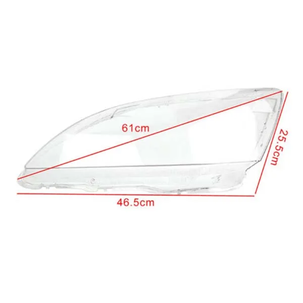 2 шт. Автомобильная прозрачная фара крышка объектива Замена головного света