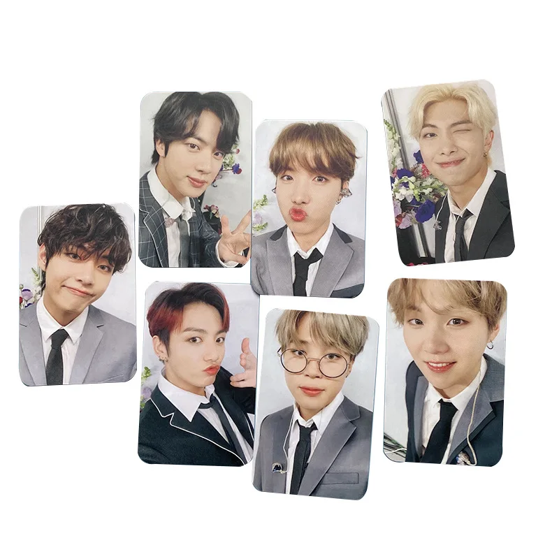 

7pcs/set Kpop Group Photocard New Album 《PERMISSION TO DANCE》 Photo cards LOMO Card for Fans Gift