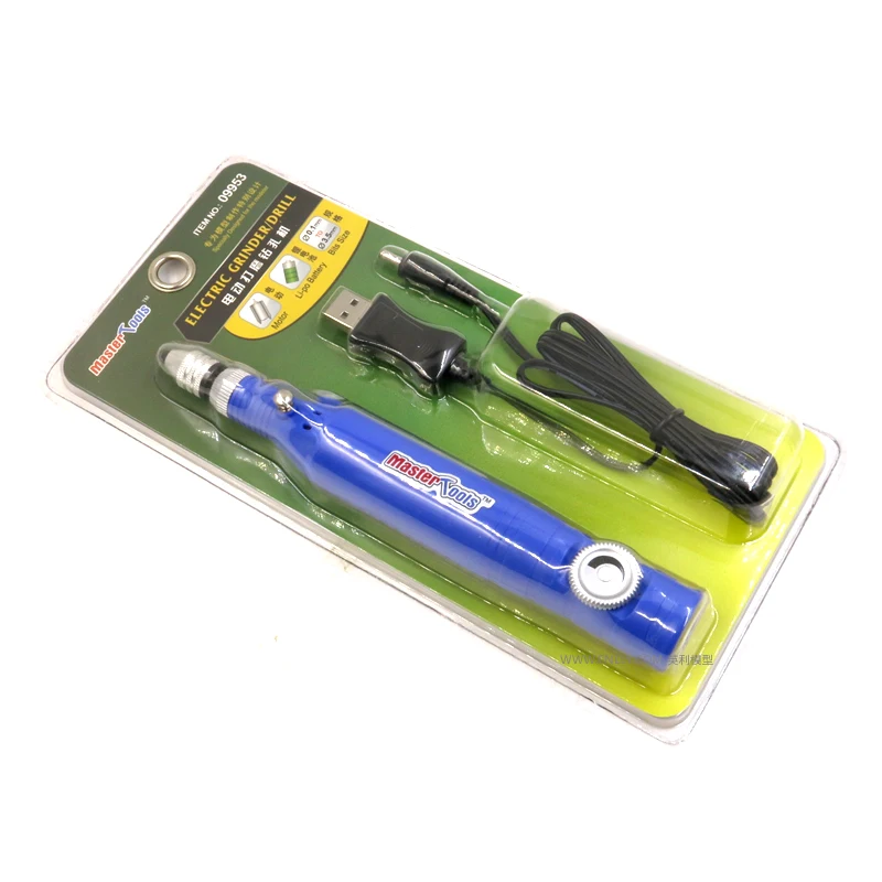 

Trumpeter 09953 Master Tools Electric Grinder/Drill(USB Rechargeable,0.1~3.5mm) for Model Building