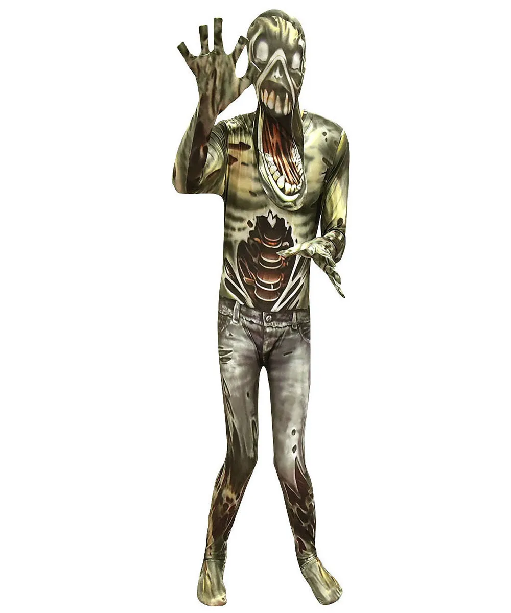 2019 костюмы на Хэллоуин Demogorgon для детей и взрослых страшная крепость с