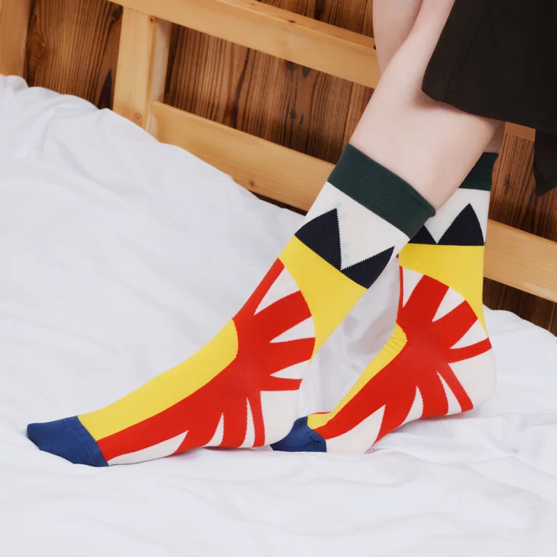 Парижа с модным принтом Сумочка через плечо плетенная Женская носки Абстрактная