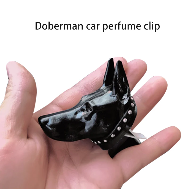 

Car Interior Decoration Vehicle Aromatherapy Lasting Fragrance Doberman Vehicle Perfume Car Outlet Innovative