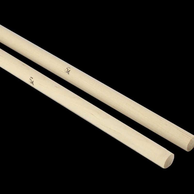 Легкие деревянные цветовой барабан палочки музыкальный квартиры клен 5A Размеры