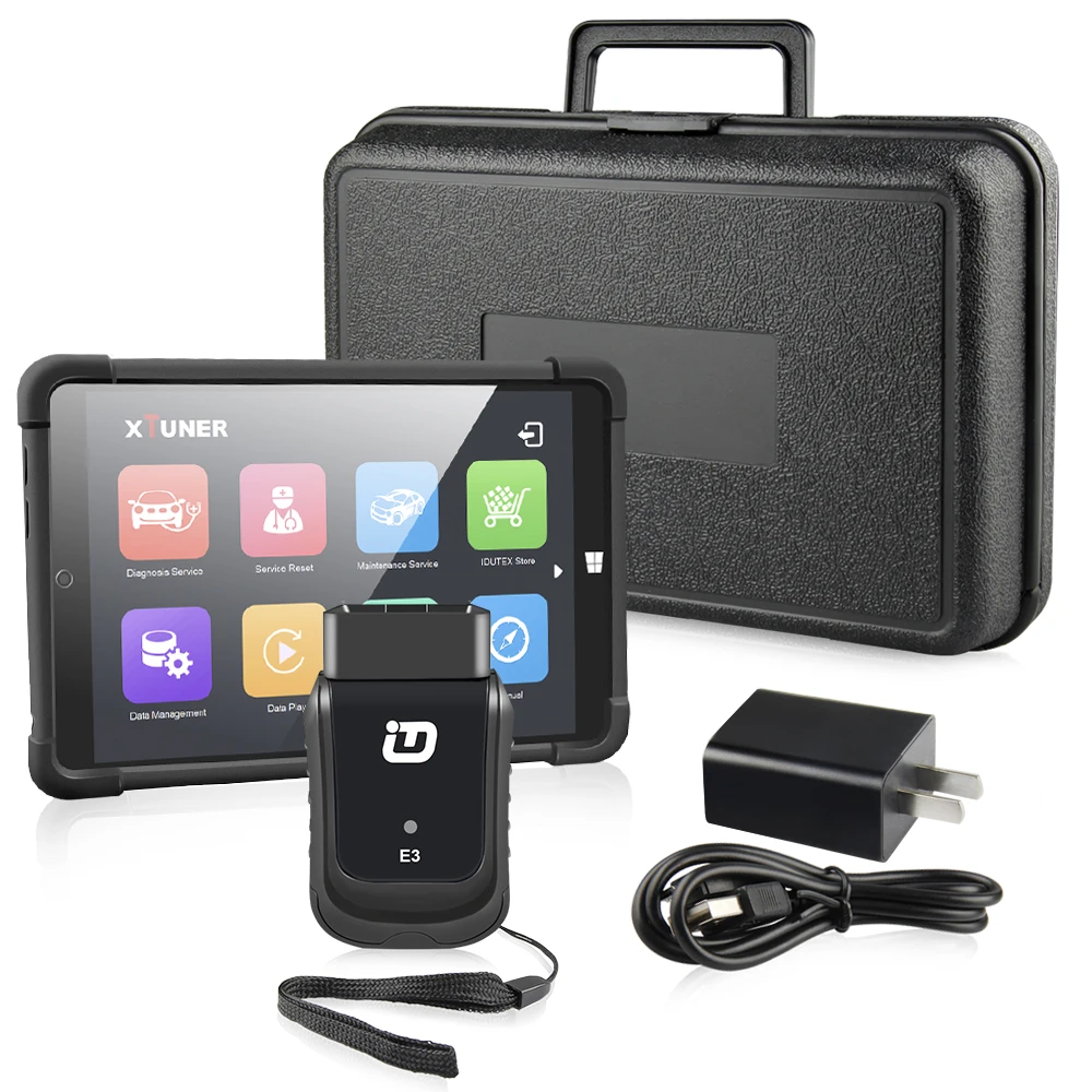 Автоматический сканер xтюнер E3 V10.7 + планшет OBD2 WiFi полная система Easydiag