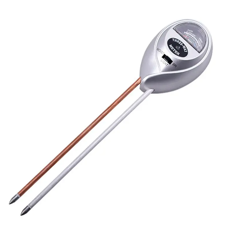 

11PCS Garden Handle Shovel Rake Set Soil Tester Moisture Meter, for Indoor and 449C