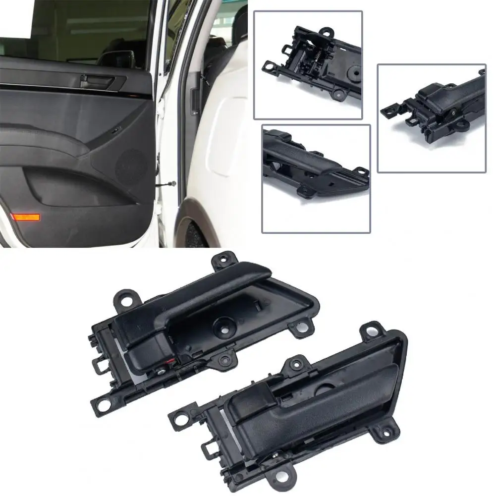 1Pair Auto Inside Inner Door Handle Car Accessories Replacement Black 82610-3J000 82620-3J000 for Hyundai/Veracruz 2007-2012 | Автомобили