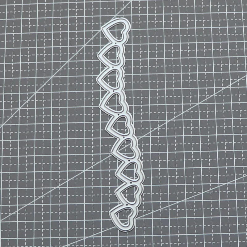 

Love Heart Shapes Metal Cutting Dies Stencil Scrapbooking Photo Album Card Paper Embossing Craft DIY Template