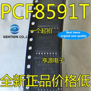 5Pcs PCF8591 PCF8591T SOP-16 8-bit ADC in stock 100% new and original