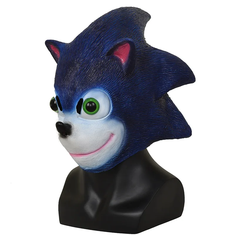 

Halloween SonicThe Hedgehog Supersonic Kid Supersonic Mouse Game Mask Headgear