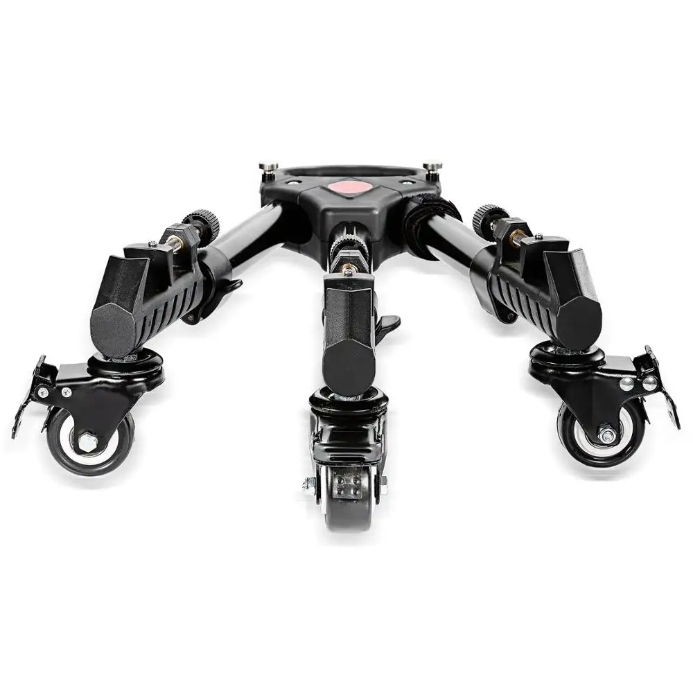 Складной штатив для фотосъемки тяжелая стойка подставка гибкие колеса