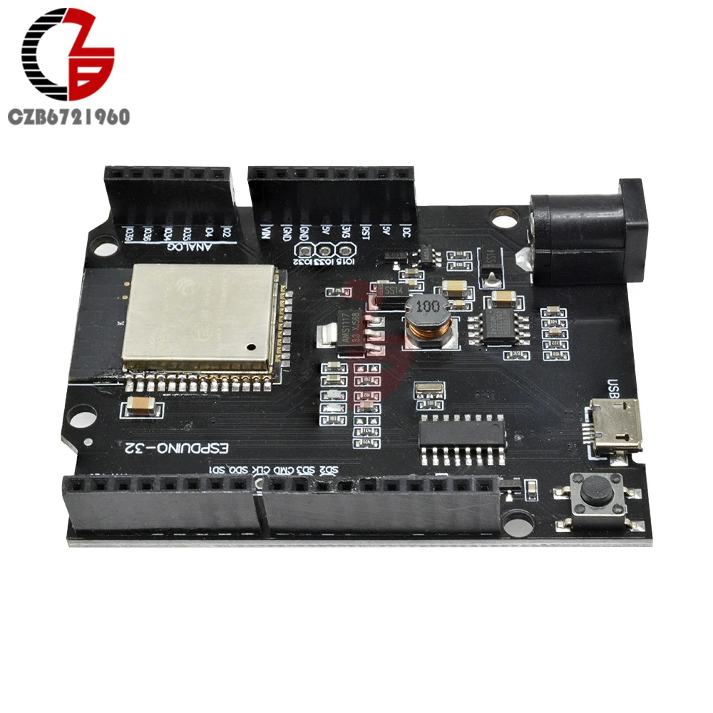 Плата разработки DC 5V 12V WEMOS D1 Mini R32 ESP32 беспроводная Wi Fi Bluetooth Антенна микро usb CH340 CH340G