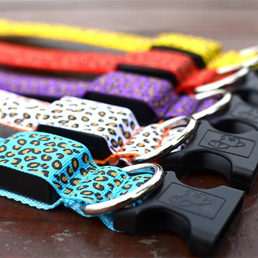 Нейлоновый светодиодный ошейник для домашних животных ночная безопасность