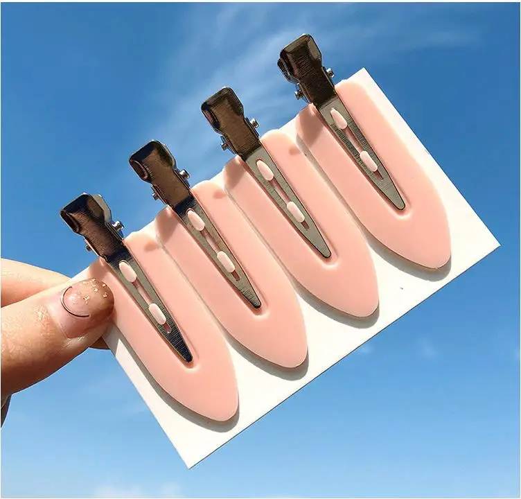 Женская заколка для волос простая из смолы макияжа 4 шт. |