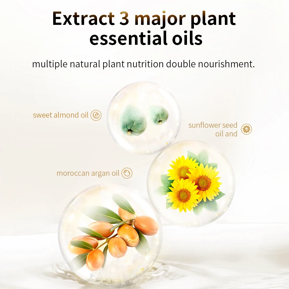 Марокканское аргановое масло для гладкого лечения волос против спутанных