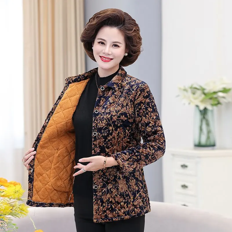 Куртка зимняя теплая бархатная стеганая куртка парки для женщин среднего