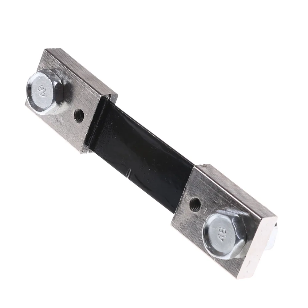 1 PCS DC 100A/75mV Shunt Resistor 0-100A Ampere Panel Meter Currect Monitor For Ammeter High garde |