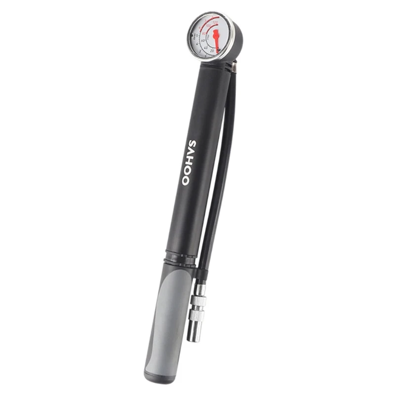 

448D 160psi Bicycle Pump Portable Schrader Presta Aluminum Valve Inflator Accessory