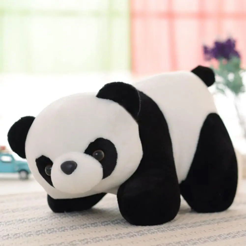 

Cute Cartoon Panda Cotton Stuffed Doll Soft Plush Toy Kids Gift Home Party Decor 2021