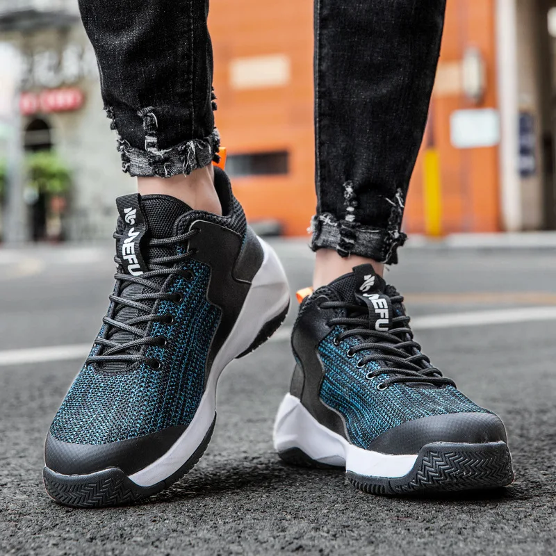 Защитные рабочие ботинки унисекс модные мужские кроссовки Нескользящие со