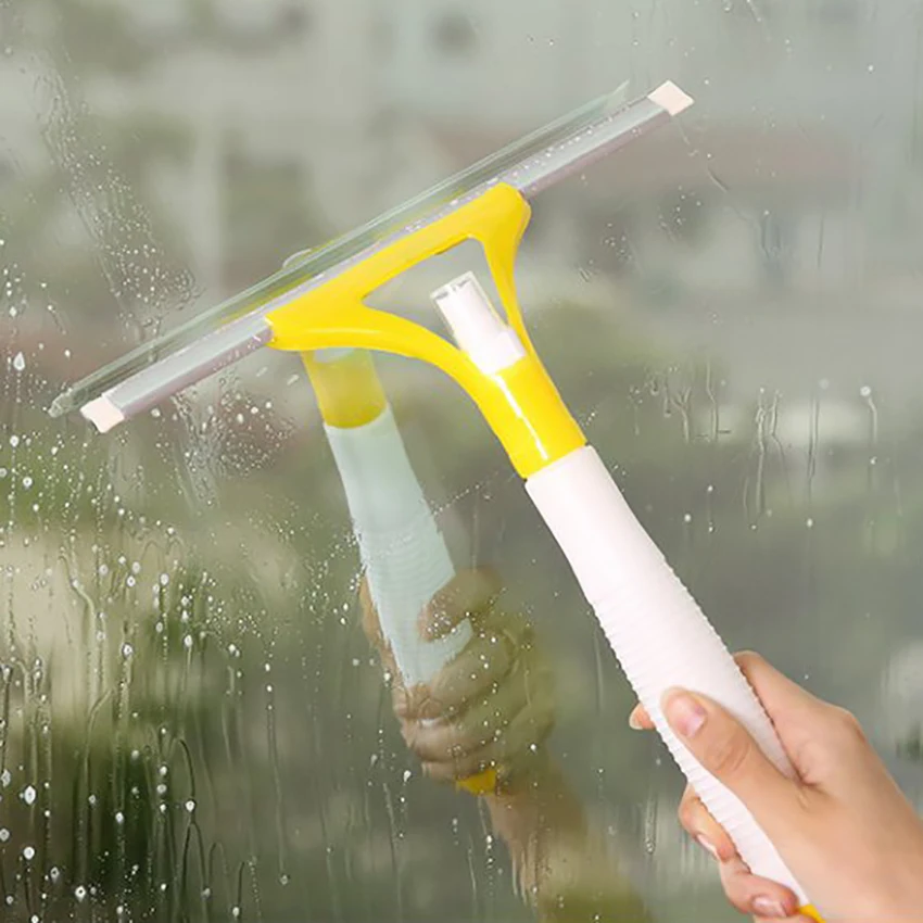 Очиститель окон с распылителем многофункциональная щетка стеклоочиститель от