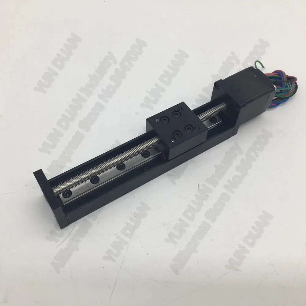 200 мм 8 дюймов Т-образный винт раздвижная настольная рейка линейный этап