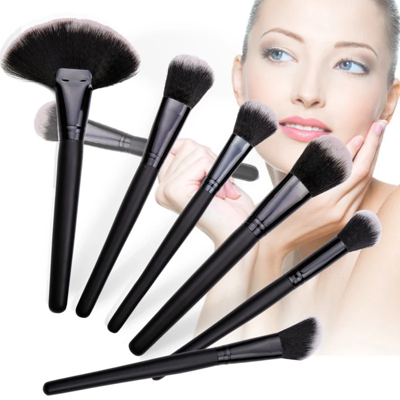 Унисекс кисти для макияжа 32 шт. косметический набор бровей Румяна Основа Пудра