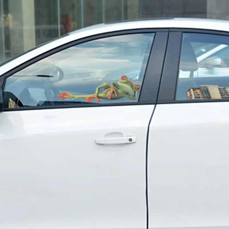 3D Автомобильная наклейка лягушка стерео смешной милый мягкий чехол для съемный