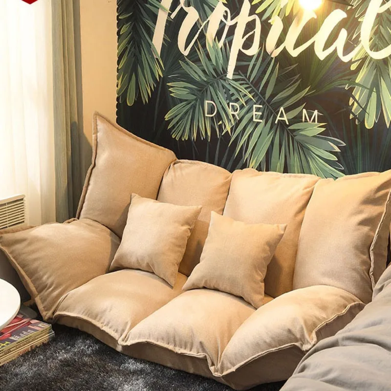 

Lazy sofa tatami folding double small apartment bedroom single simple sofa bed