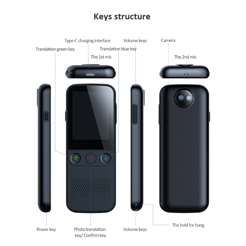 

Translation Stick AI Smart Voice Recorder Voice and Text Photo Translation Portable Translator Interpretation