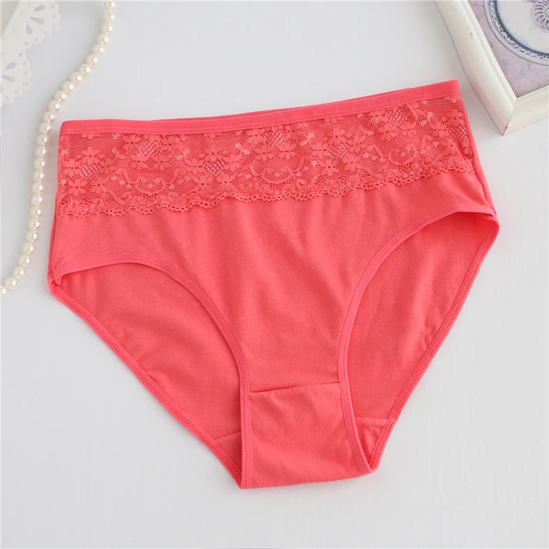Женские хлопковые трусы женское кружевное белье размера плюс 5XL женские трусики