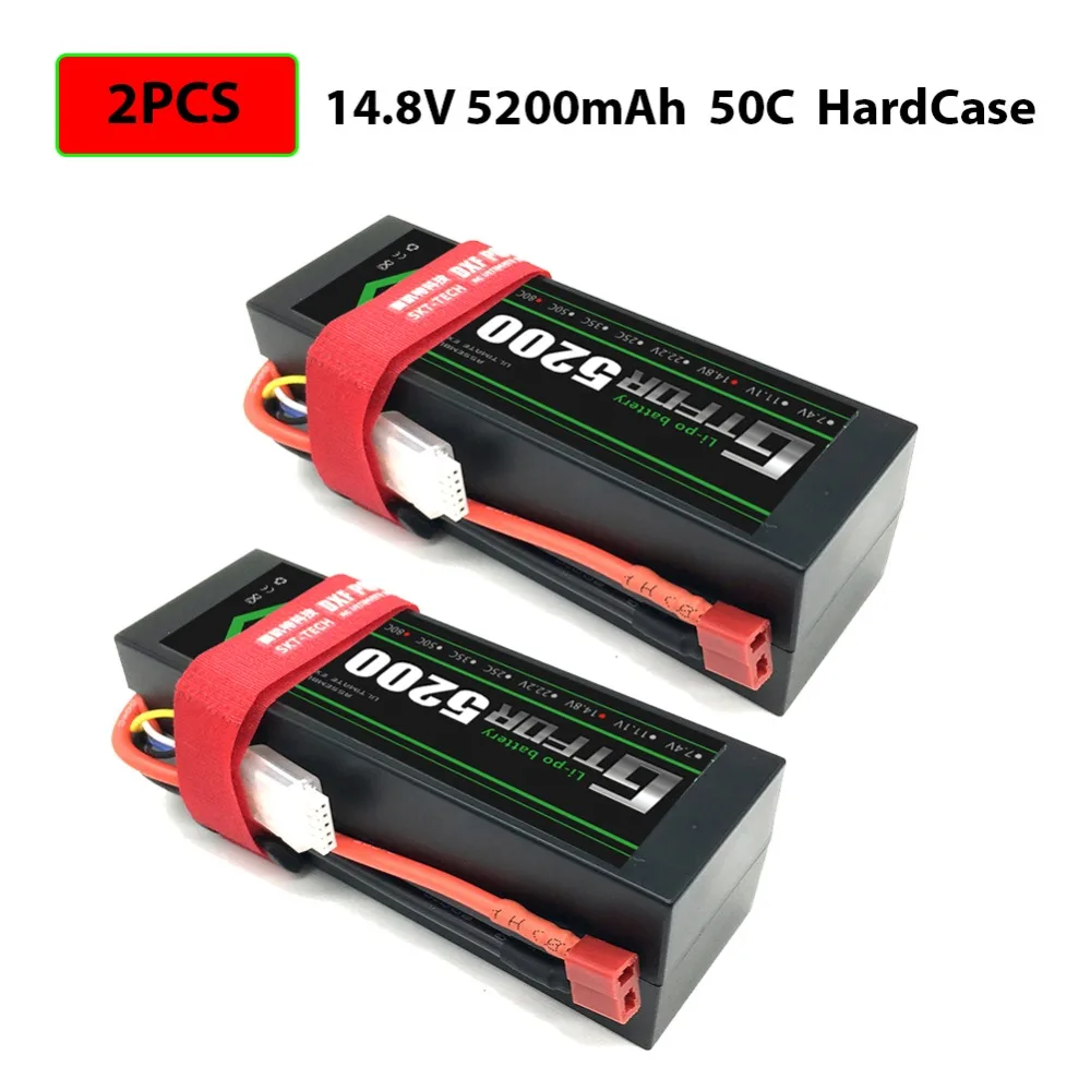 2S 3S 4S 5200mAh 6000mAh 7000MAH 7,4 V 11,1 V 14,8 V 50C 60C 100C 120C GTFDR Lipo батарея для X-MAXX E-REVO RC автомобилей Лодка Дрон