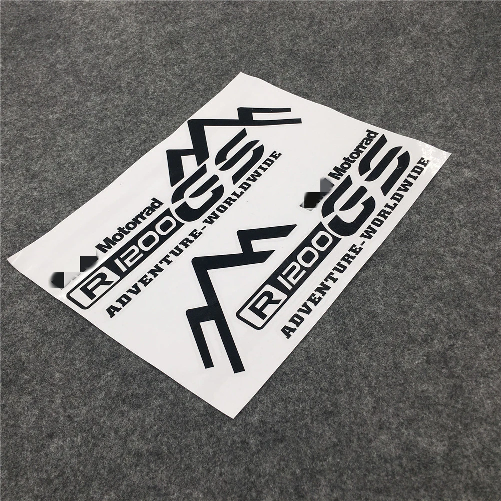 1 Pair Car Styling Vinyl Tape Motorcycle Side Box Body Sticker Decal for GS Adventure Worldwide Motorrad R1200 | Автомобили и