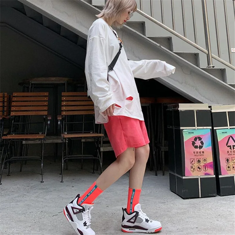 Полосатые спортивные носки с надписью 3 пары/корсаж модные женские