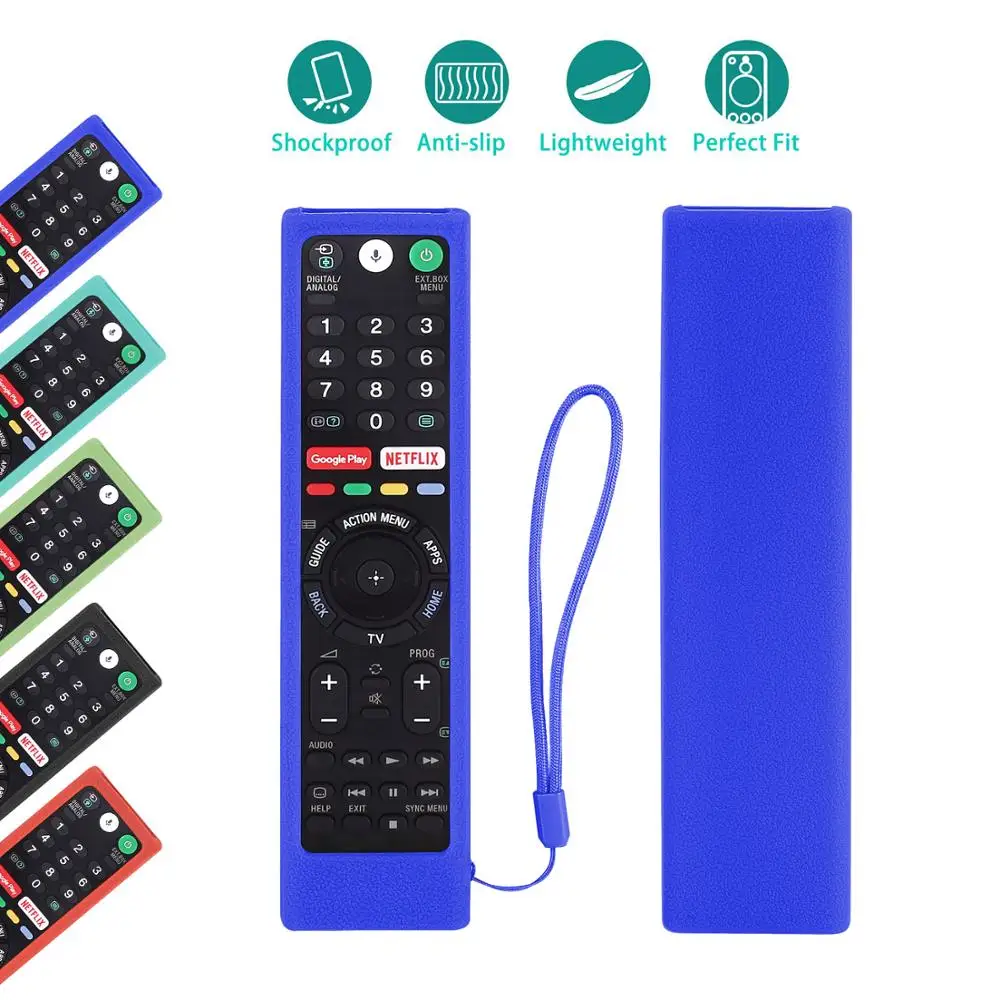 TV Remote Control Covers for Sony RM-ED052 RM-ED050 RMT-TX200C RMT-TX100D RM-ED053 RM-ED060 RMF-TX300C Shockproof Silicone Cases images - 6