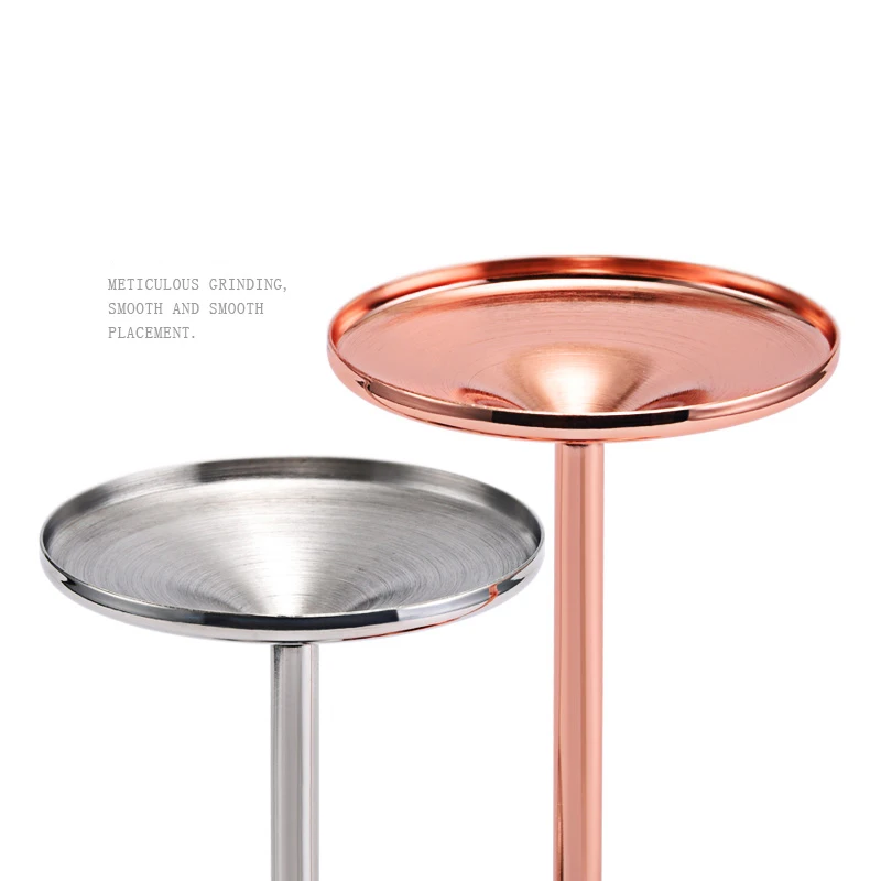 Винные Бокалы из нержавеющей стали 304 серебристые/розовые золотистые бокалы для