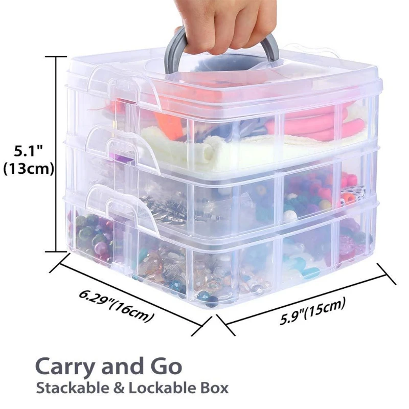 

1960 Pieces Jewelry Making Supplies Kit with Beads Findings Pliers Beading Wire W0YA