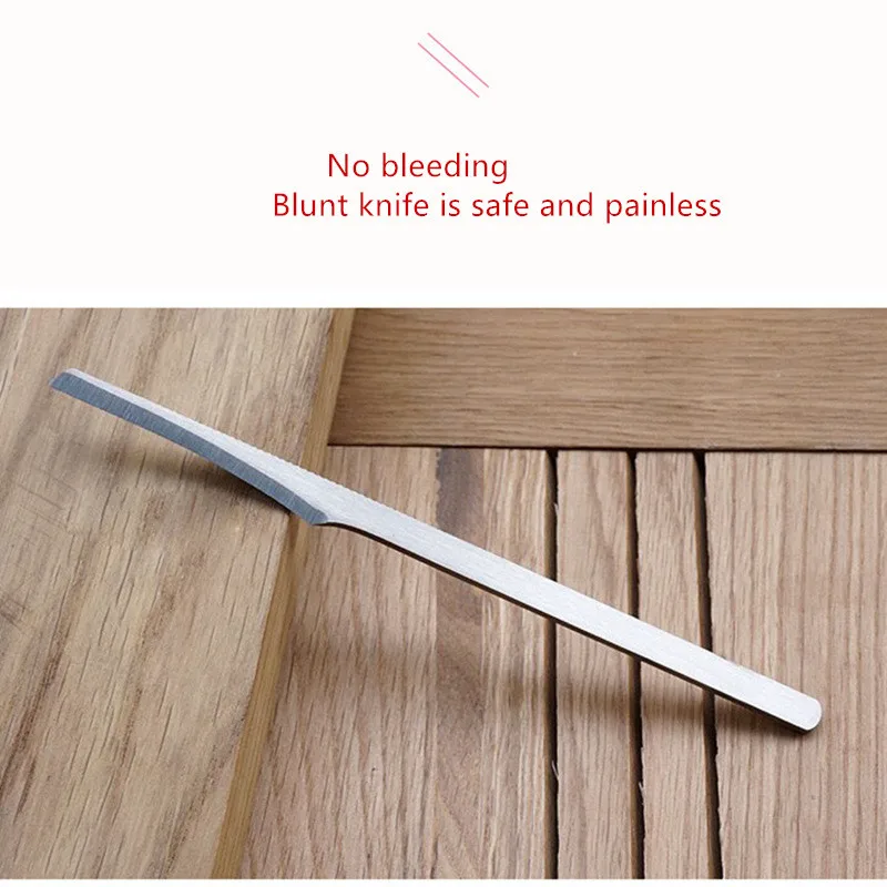Нож из нержавеющей стали для педикюра инструмент удаления мозолей и омертвевшей
