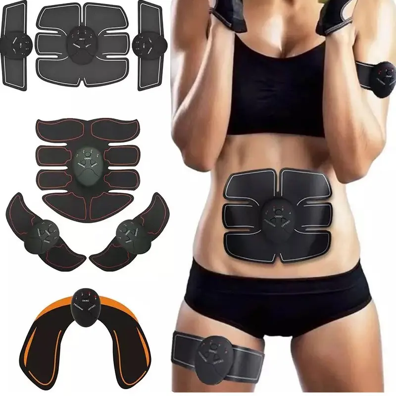 

EMS Hip Muscle Trainer Unisex ABS Sport Press Stimulator Gym Body Slimming Shaper Machine Smart Fat Burning Weight Loss Massager